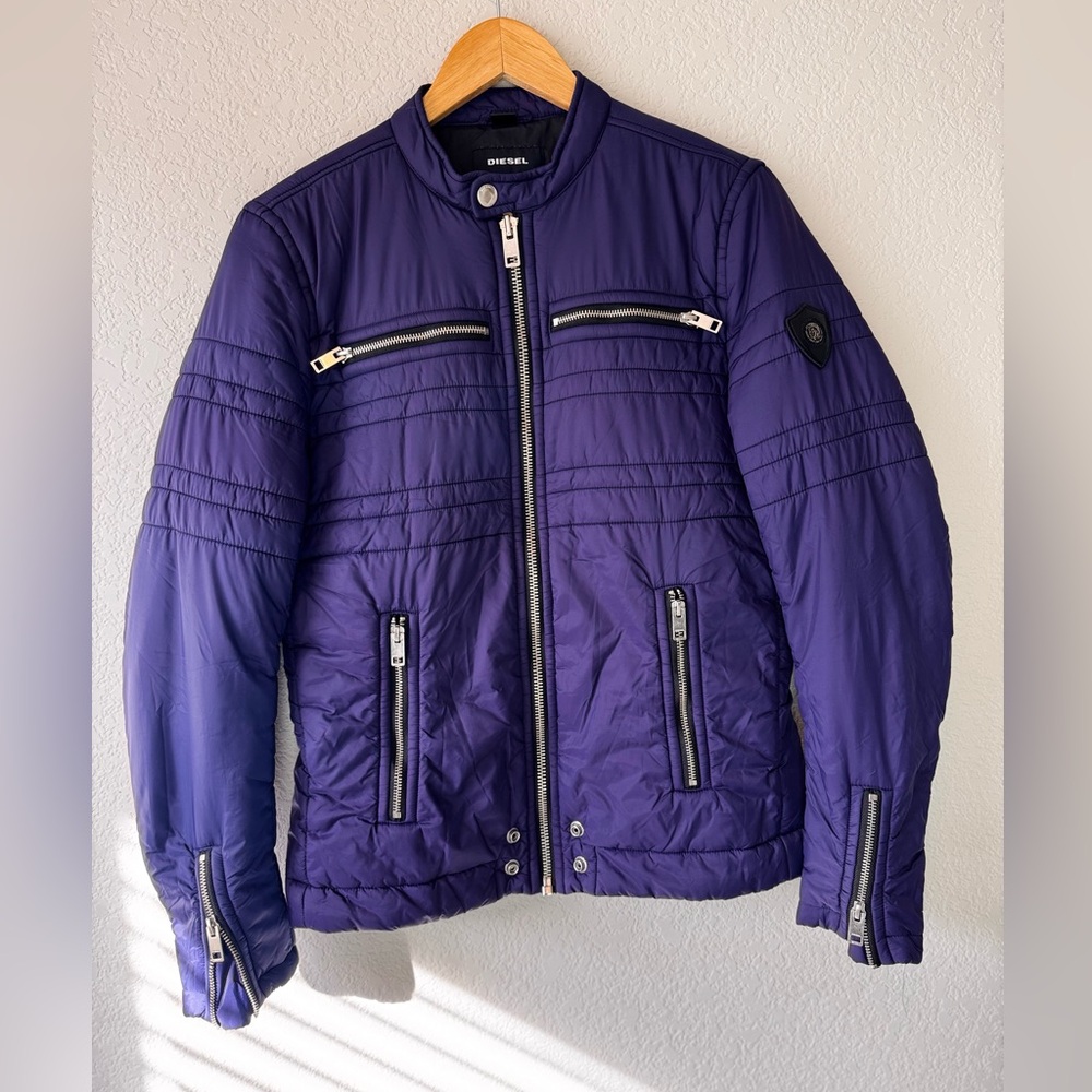 Diesel Quilted Aviator Jacket, Size M